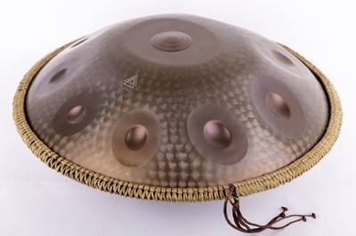 Rosegold Handpan | 10 Noten | 432Hz | Edelstahl | Triple Ding | handgestimmt