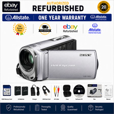 Sony DCR-SX63 Handycam Digital Video Camcorder 32GB Bundle  eBay Refurbished EX