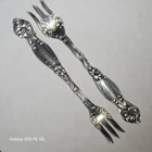 VTG INTERNATIONAL STERLING SILVER FRONTENAC OYSTER SEAFOOD COCKTAIL FORK NO MONO