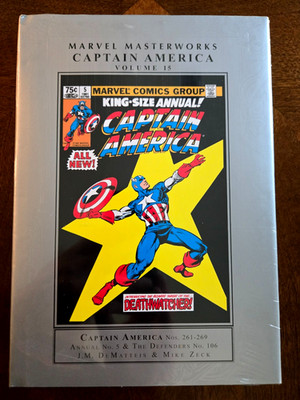 MARVEL MASTERWORKS CAPTAIN AMERICA Volume 15 HC Marvel Comics