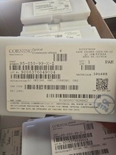  12 25-pack Corning UniCam LC Multimode OM3/OM4 Fiber Optic Connector