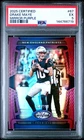 2025 Panini Certified #67 Drake Maye Mirror Purple PSA 5 #/299