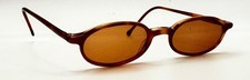 Vintage Ralph Lauren RL639 Tortoise Oval Sunglasses FRAMES ONLY Italy