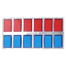 Star Wars Imperial Officer Captain Major Admiral Rank Insignia Emblem Cosplay