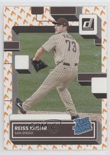 2022 Panini Donruss Rated Rookie On Fire 2/75 Reiss Knehr #71 0c2