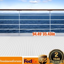 Marine Boat Flooring EVA Foam Faux Teak Decking Sheet Sea Deck Yacht Mat 94.5"