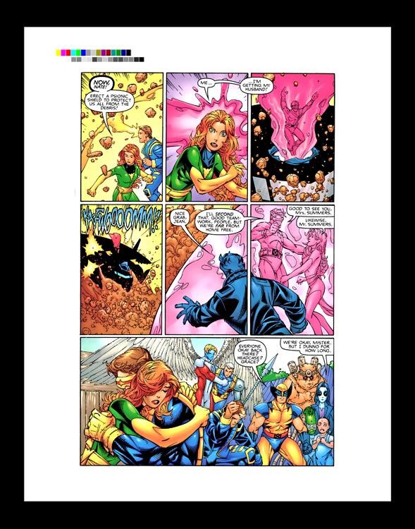 John Cassaday Astonishing X-Men #3 Rare Production Art Pg 7