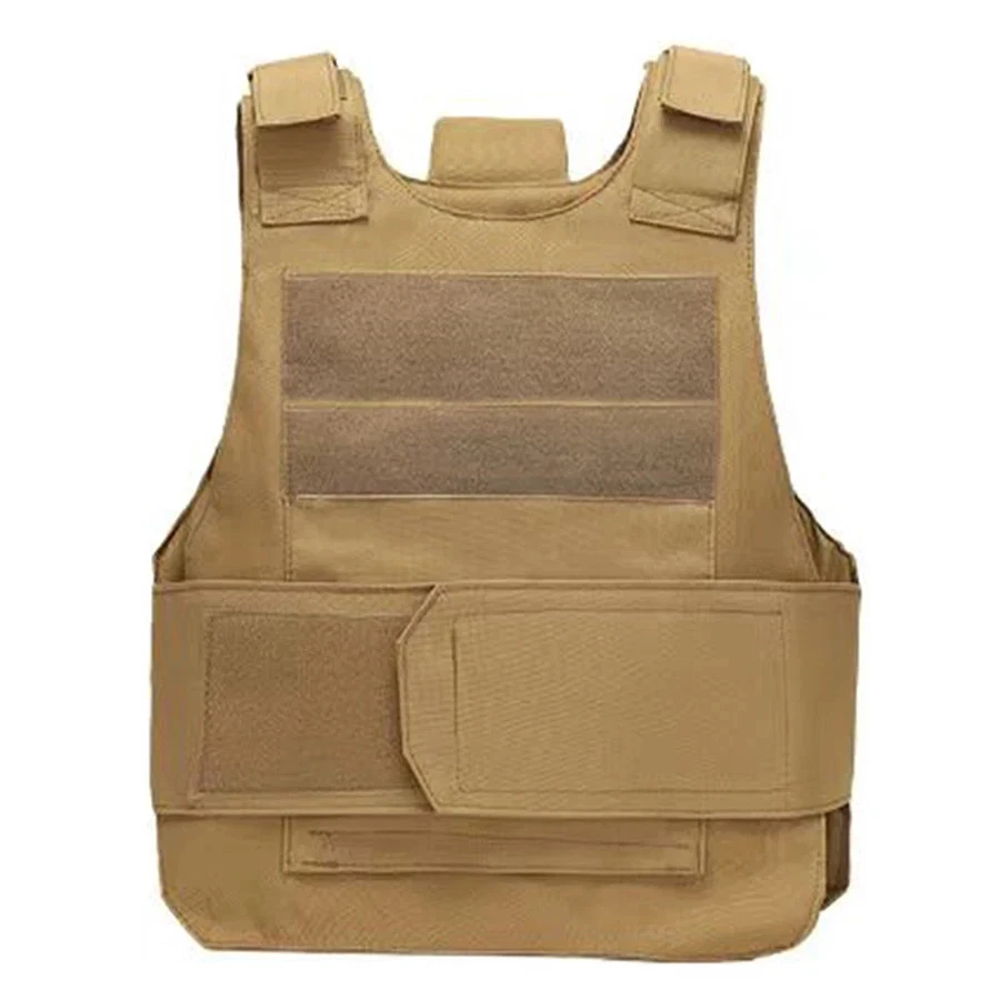 Mud Color Protective Tactical Vest Adjustable Army Hunting Training Defense