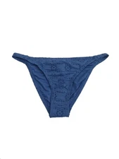 Aqua Swim Women's Eyelet Swim Bottom Separates Swimsuit (XL, Midnight)