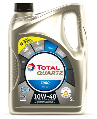 QUARZÖL 10W40 5L DIESEL 7000 / A3/B4 / SN/CF / 229.1 / 501.01 505.00 / B71 2300