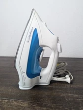 Rowenta DW1050 Steam Iron Stainless Steel  1700W Electric Iron Blue Tested 