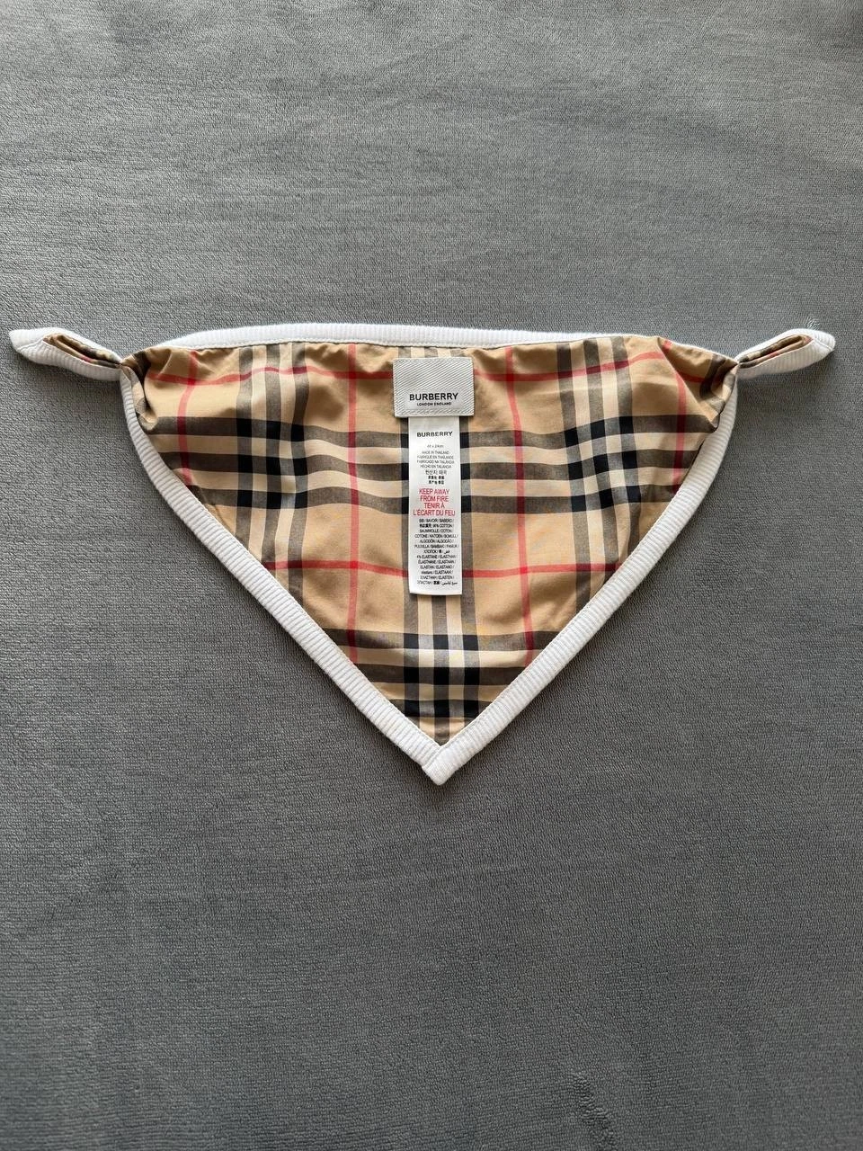 Burberry Bandana Bib