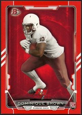 2015 Bowman Dominique Brown Red #/199 Card #101