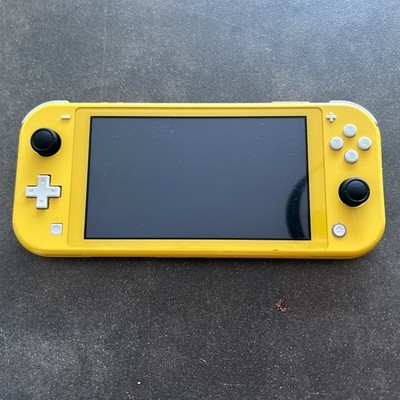 Nintendo Switch Lite Gelb Defekt Ohne Display Touchscreen Sound Funktioniert 03