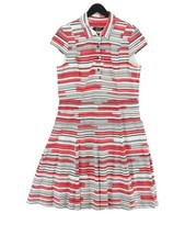 Nine West Shirt Midi Dress UK12 in Multi