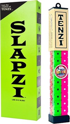 TENZI Dice Party Game & Slapzi Picture Game A Fun, Fast Frenzy for All Ages ()