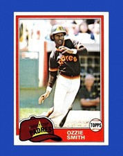 1981 Topps Set-Break #254 Ozzie Smith NR-MINT *GMCARDS*