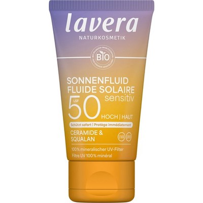 Lavera Sonnenfluid Sensitiv LSF 50   40 ml