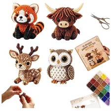 Bead Kit - 3D Beaded Animal DIY Kit, Bead Animal Making Kit, Bead Kits Bead...