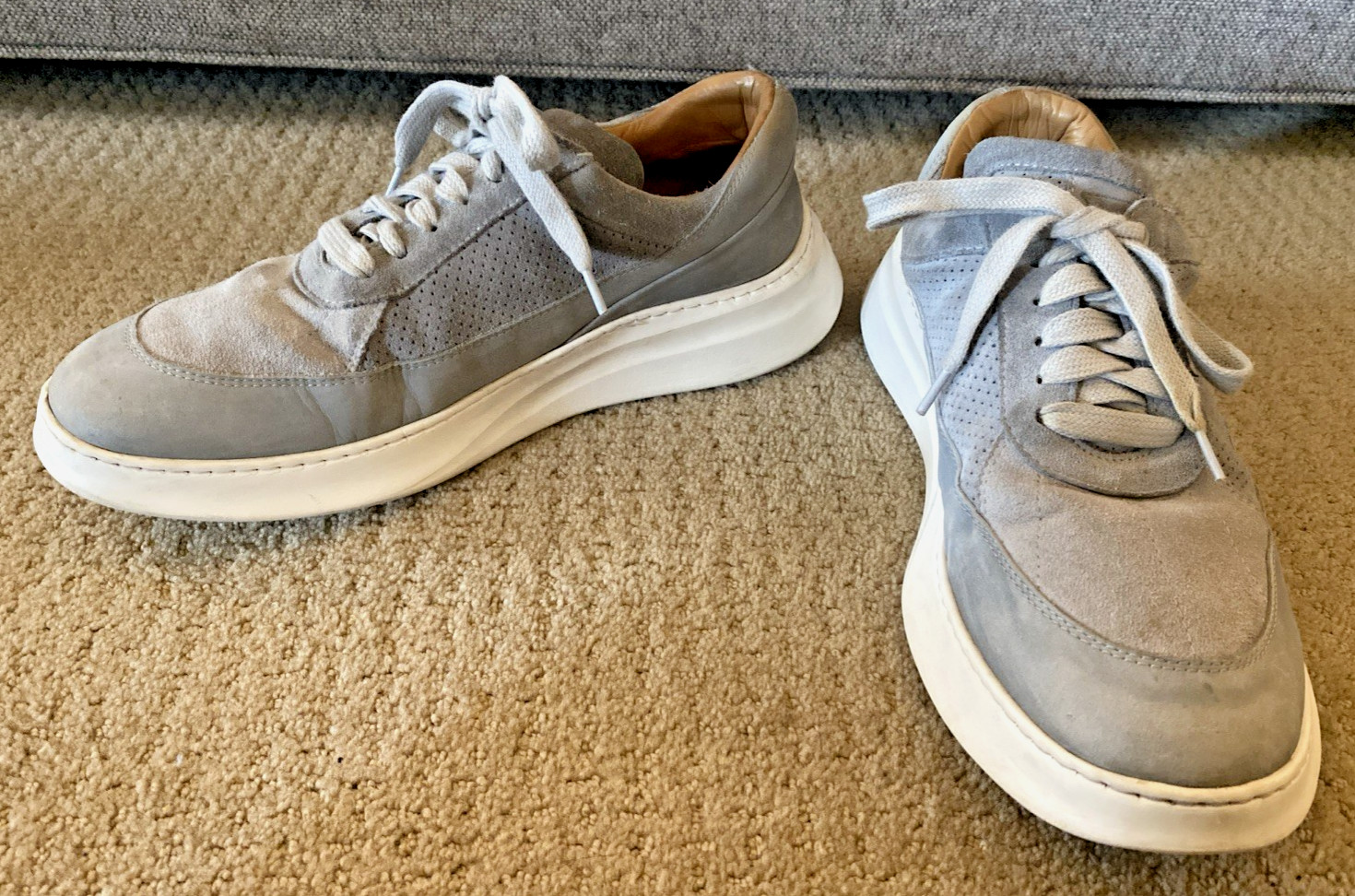 GRAIL Showman Mens Italian Leather Low Top Sneaker US 10 11 RARE image 3