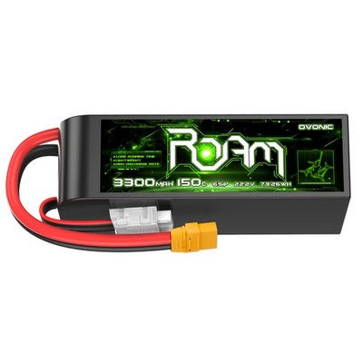 Ovonic Roam 3300mAh 150C 22.2V 6S LiPo Akku Long Range XT60 Für RC Multirotor DE