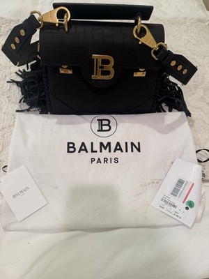 Balmain B Buzz 23 fringe handbag