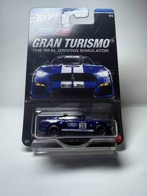 Hot Wheels Gran Turismo 20 Ford Mustang Shelby GT500 Blue 2024 NEW