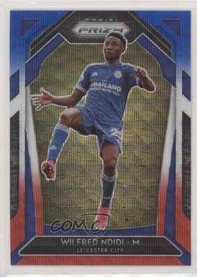2020 Panini Prizm Premier League Retail Red White & Blue Wilfred Ndidi #128 07mp