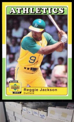 2001 Upper Deck Decade 1970's #4 Reggie Jackson - JL