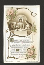 IMAGE PIEUSE Bouasse LEBEL  1908communion chapelle  institution join lambert