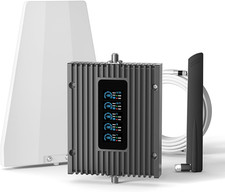 Cell Phone Booster for Home, Covers up to 3,000 Sq. Ft, Real Time Signal Monitor