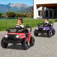 12V Kids Ride on Truck Car Battery Powered Electric Vehicle w/ Remote Control