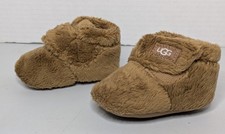 UGG Bixbee Infantil 0-6 Meses Botines Castaño Marrón Vellón Bebé Zapatillas con Caja