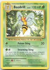 Beedrill 7/108 Rare Evolutions Pokemon Near Mint