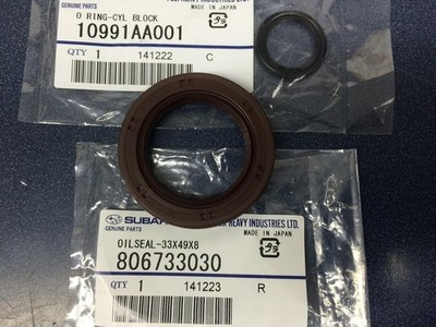 Engine Crank & Oil Pump Seal Kit for Legacy Forester Baja Outback - Genuine OEM