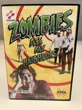 Sega Genesis Zombies Ate My Neighbor COMPLETE