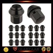 Radmuttern Muttern Schrauben M12x1,5 20 Stück Herstellernummer H-CP7514 Schwarz