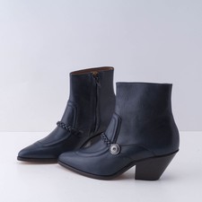 Sandro Paris Women's Shoes Size 37 Suede Ankle Boots E366001220 RRP: 325 Eur