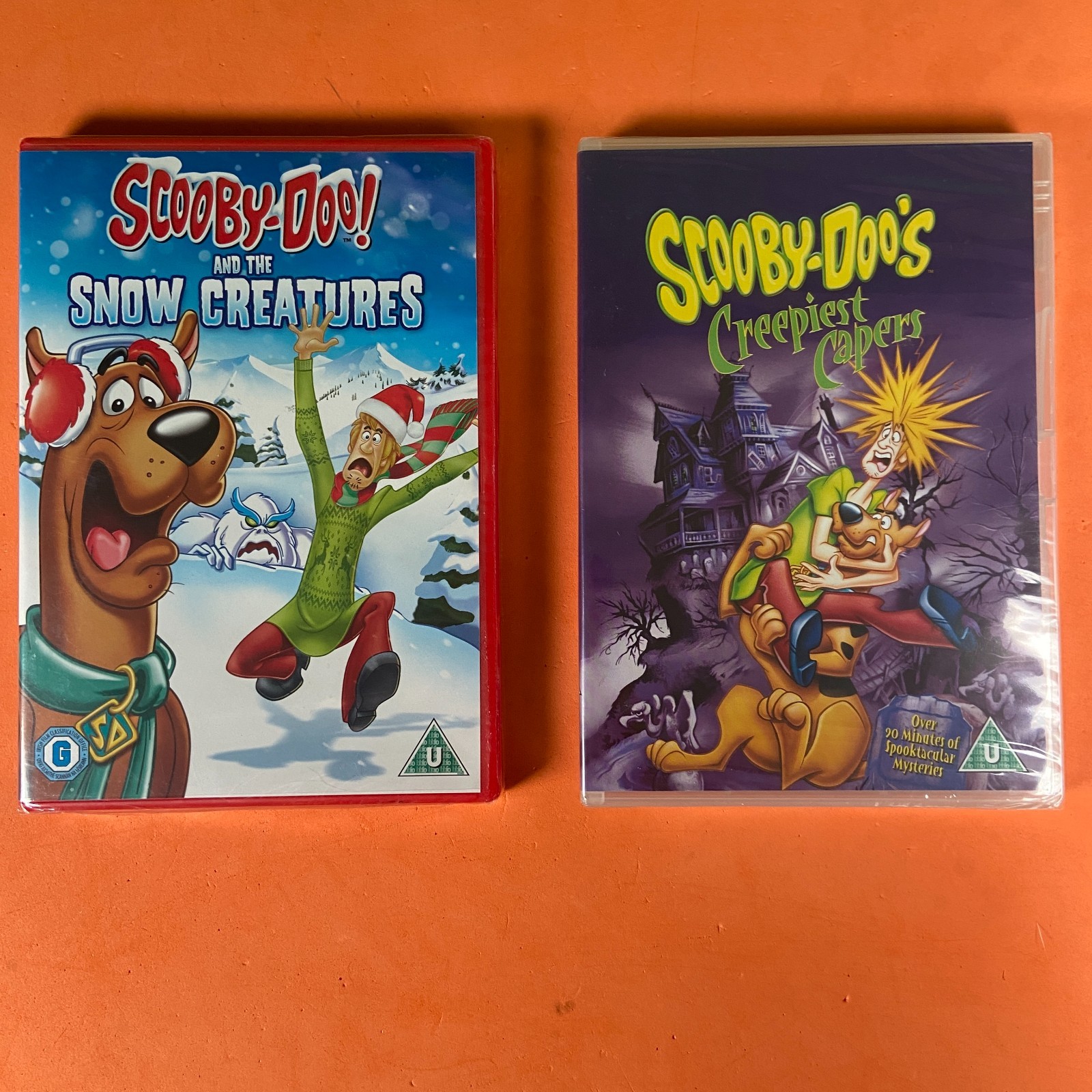 Scooby-Doo double deal BRAND NEW & SEALED Snow Creatures & Creepiest Capers
