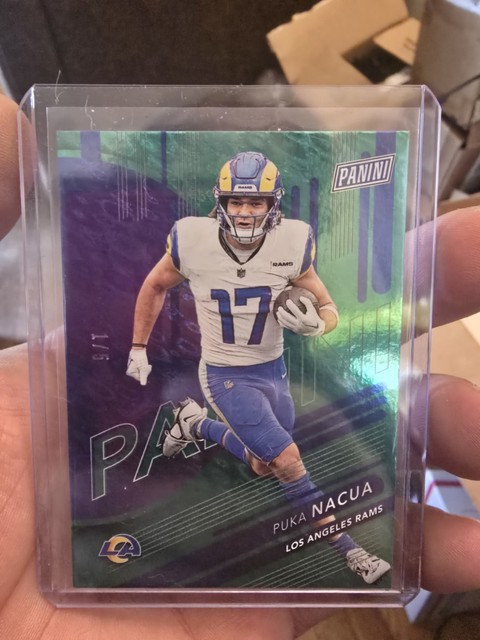 2024 Panini National Convention VIP Puka Nacua 1/5 Bookend!