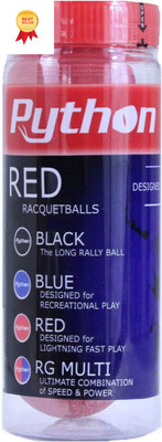 Python 3 Ball Can Red Racquetballs (Lightning Fast!) 