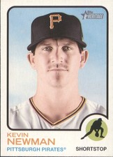2022 Topps Heritage #25 Kevin Newman Pittsburgh Pirates