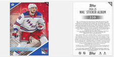 Topps 2024-25 NHL stickers - Complete Your Set - 307 - 409