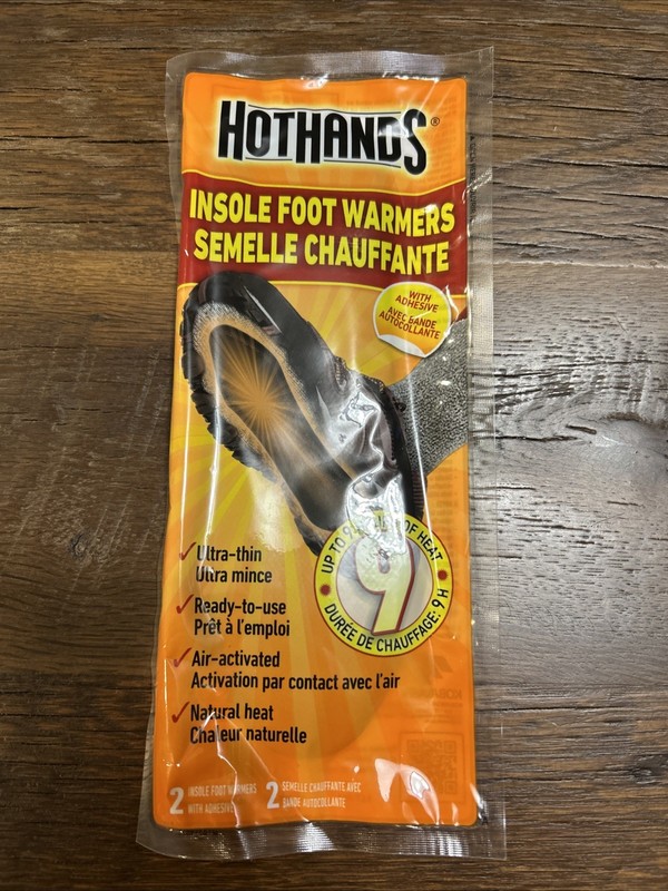 HotHands HFINSPDQ Insole Foot Warmers with Adhesive