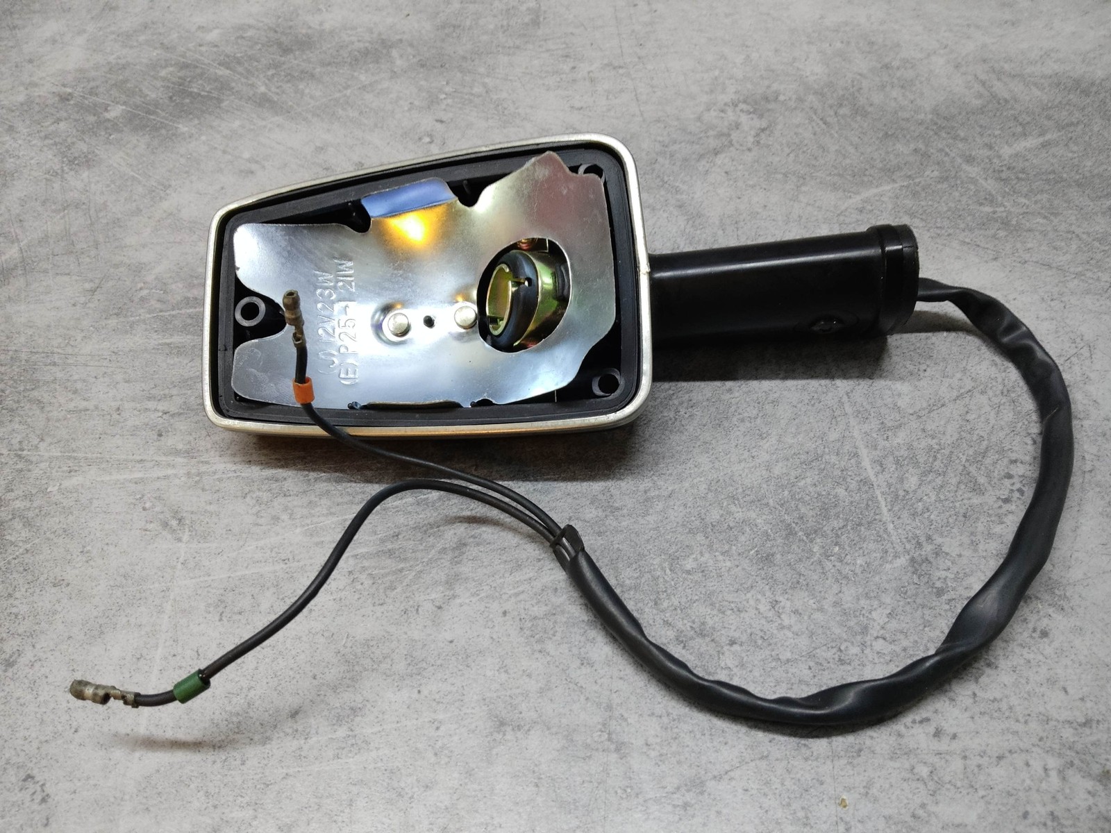 Base clignotant HONDA CB750 CB900 33451-438-602 en alliage véritable pour moto de collection