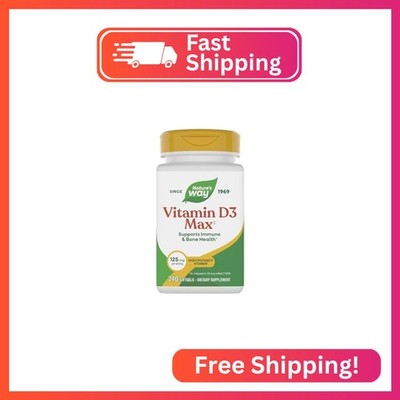 Natures Way Vitamin D3 5000 Iu, 240 CT