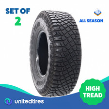 Set Of 2 Used Lt 31570r17 Goodyear Wrangler Territory Mt 113110s - 1532