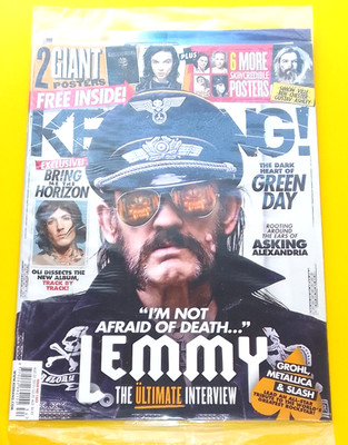 Kerrang! 1582  Aug 22  2015 - Lemmy / Motorhead, Black Veil Brides - New Sealed