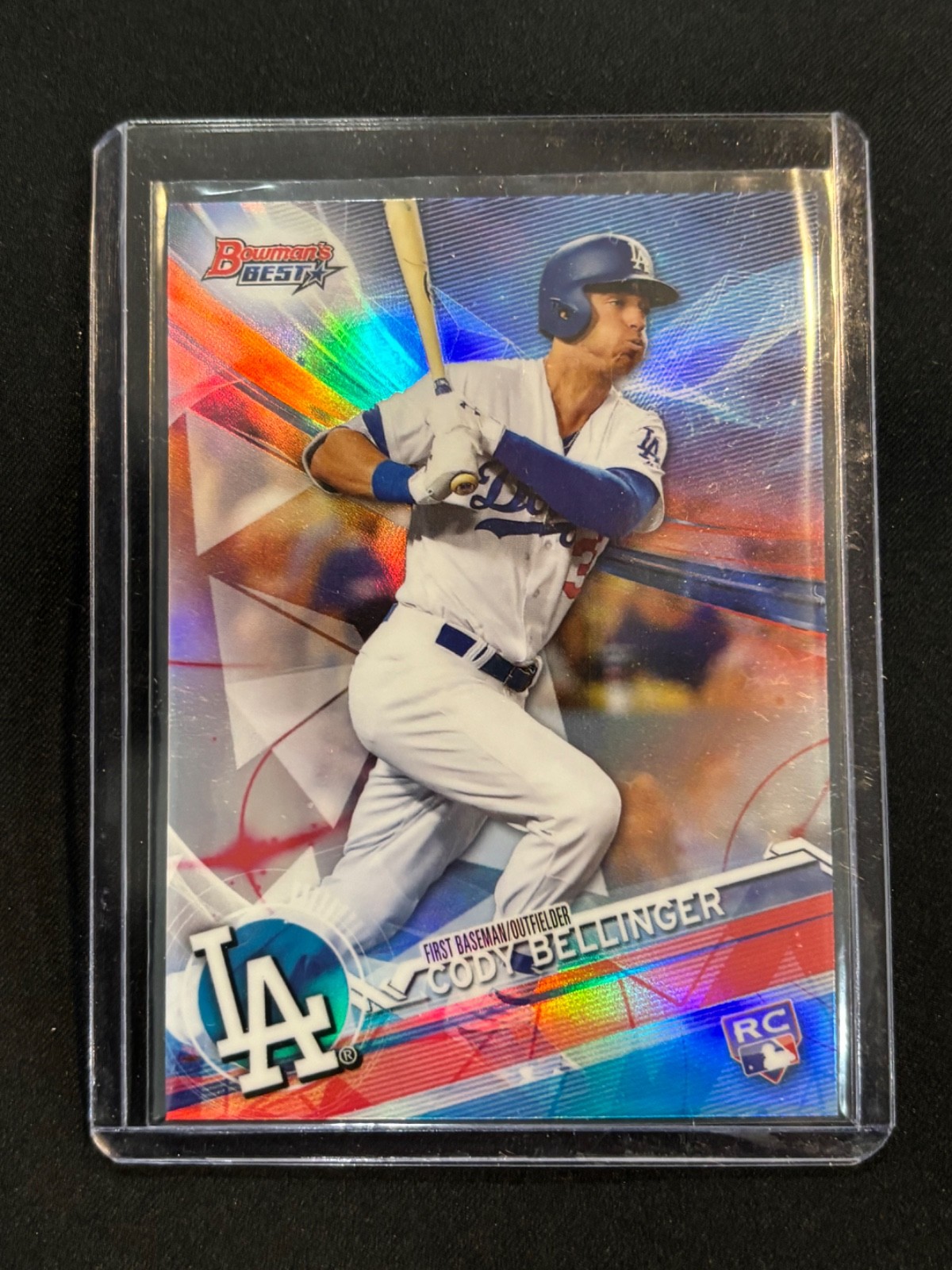 CODY BELLINGER RC 2017 Bowman's Best  Refractor #65