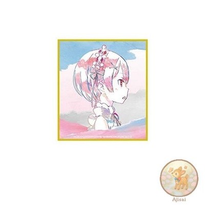 Re Zero Ram Ani-Art Shikishi